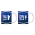 thumbnail image 1 of ThisWear Galaxy Theme Cups I Need Some Space Astronomy Coffee Cups Camping Coffee Mugs Space Themed Gifts Astronomy Gifts for Adults 11 ounce 2 Pack Coffee Mugs Galaxy, 1 of 4