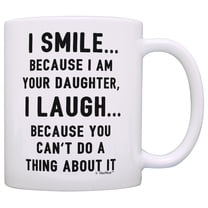 ThisWear Gifts for Mom I am Your Daughter You Can't Do a About It Mom Mom Gifts from Daughter 11 ounce Coffee Mug