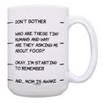 thumbnail image 1 of ThisWear Gifts for Moms Mom Is Awake Mom Birthday Gift for Mothers Gift 15oz Coffee Mug, 1 of 4