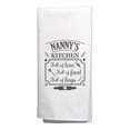 thumbnail image 1 of ThisWear Gifts for Nanny Nanny's Kitchen Full of Love Full of Food Full of Hugs Decorative Kitchen Towel White, 1 of 5