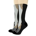 thumbnail image 1 of ThisWear Goat Gifts Funny Goat Socks Goat Lover Gifts Goat Hoof Goat Novelty Gifts 1-Pair Novelty Crew Socks, 1 of 5