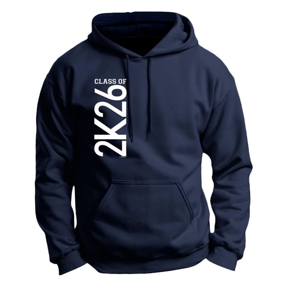 ThisWear Graduate Gifts Class of 2026 2K26 Graduation Premium Hoodie Sweatshirt XL Navy