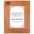 thumbnail image 1 of Gifts For All By Rachel Olevia Graduation Gift Graduating Senior Quote Grad Natural Wood Engraved 5x7 Portrait Picture Frame Wood, 1 of 7