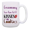 thumbnail image 1 of ThisWear Grammy Gifts for Grandma Grammy Never Runs Out Cookies Grammy Award 15oz Coffee Mug, 1 of 4