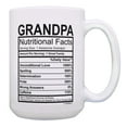 thumbnail image 1 of ThisWear Grandpa Mug Grandpa Nutrition Facts Grandpa Birthday Gifts Grandpa Presents 15oz Coffee Mug, 1 of 4