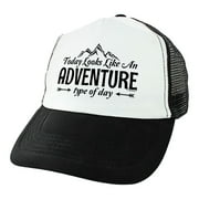 ThisWear Hiker Gifts An Adventure Type of Day Hat Adventure Apparel Hiking Hat Outdoor Adventure Trucker Hat