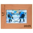 thumbnail image 1 of ThisWear Personalized Gifts Hockey Coach Gift 2026 Sports Team Photo Frame Wood Engraved 4x6 Landscape Picture Frame, 1 of 6