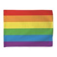 thumbnail image 1 of ThisWear Housewarming Gifts Gay Pride Garden Flag LGBT Rainbow Flag Pride Decor Horizontal House Flag Multi, 1 of 3