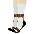 thumbnail image 1 of ThisWear Humorous Gifts Sandal Socks Gag Gift Funny Dress Socks for Men and Women 1-Pair Novelty Crew Socks, 1 of 5