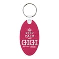 thumbnail image 1 of ThisWear Mothers Day Gifts for Gigi Keep Calm and Gigi Will Take Care of It Birthday Gifts for Gigi Grandma Aluminum Oval Keychain Keytag, 1 of 3