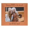 thumbnail image 1 of ThisWear Nana Gifts For Women Being My Nana Is The Only Gift You Really Need Wood Laser Engraved Landscape 8x10 Picture Frame, 1 of 7