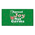 thumbnail image 1 of ThisWear New Home Decor 2020 Social Distance Spread Joy Not Germs Doormat Green, 1 of 3