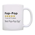 thumbnail image 1 of ThisWear Pop-Pop Gifts for Grandpa Pop-Pop 5 Out Of 5 Stars Best Pop-Pop Ever 11oz Ceramic Coffee Mug Pop-Pop, 1 of 7