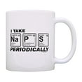 thumbnail image 1 of ThisWear Punny Science Gifts I Take Naps Periodically Periodic Table Geeky Pun Coffee Mug, 1 of 4