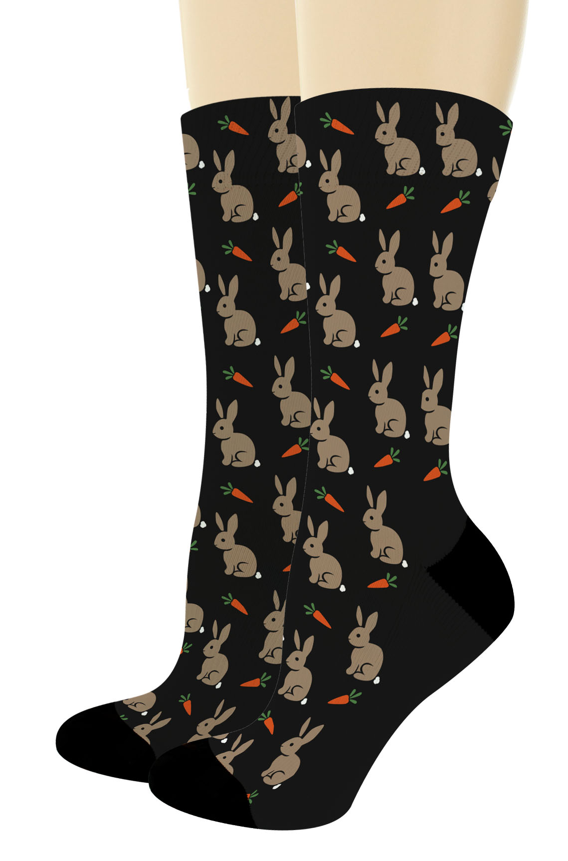ThisWear Rabbit Gifts Bunny Crew Socks Bunny Rabbit Lover Gifts Bunny ...