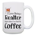 thumbnail image 1 of ThisWear Real Estate Agent Gifts I Love Being a Realtor After Coffee Gift Mug 15oz Coffee Mug, 1 of 4