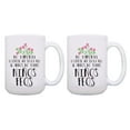 thumbnail image 1 of ThisWear Regalos Para Papa Mama Al Menos No Tienes Ninos Feos Mama Tazas 2 Pack 15oz Coffee Mugs Cups White, 1 of 4