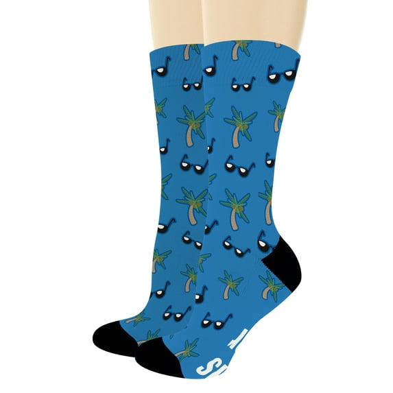 ThisWear Retiree Gifts Life Is Better When You're Retired Retiree Travel Gifts 1-Pair Novelty Crew Socks