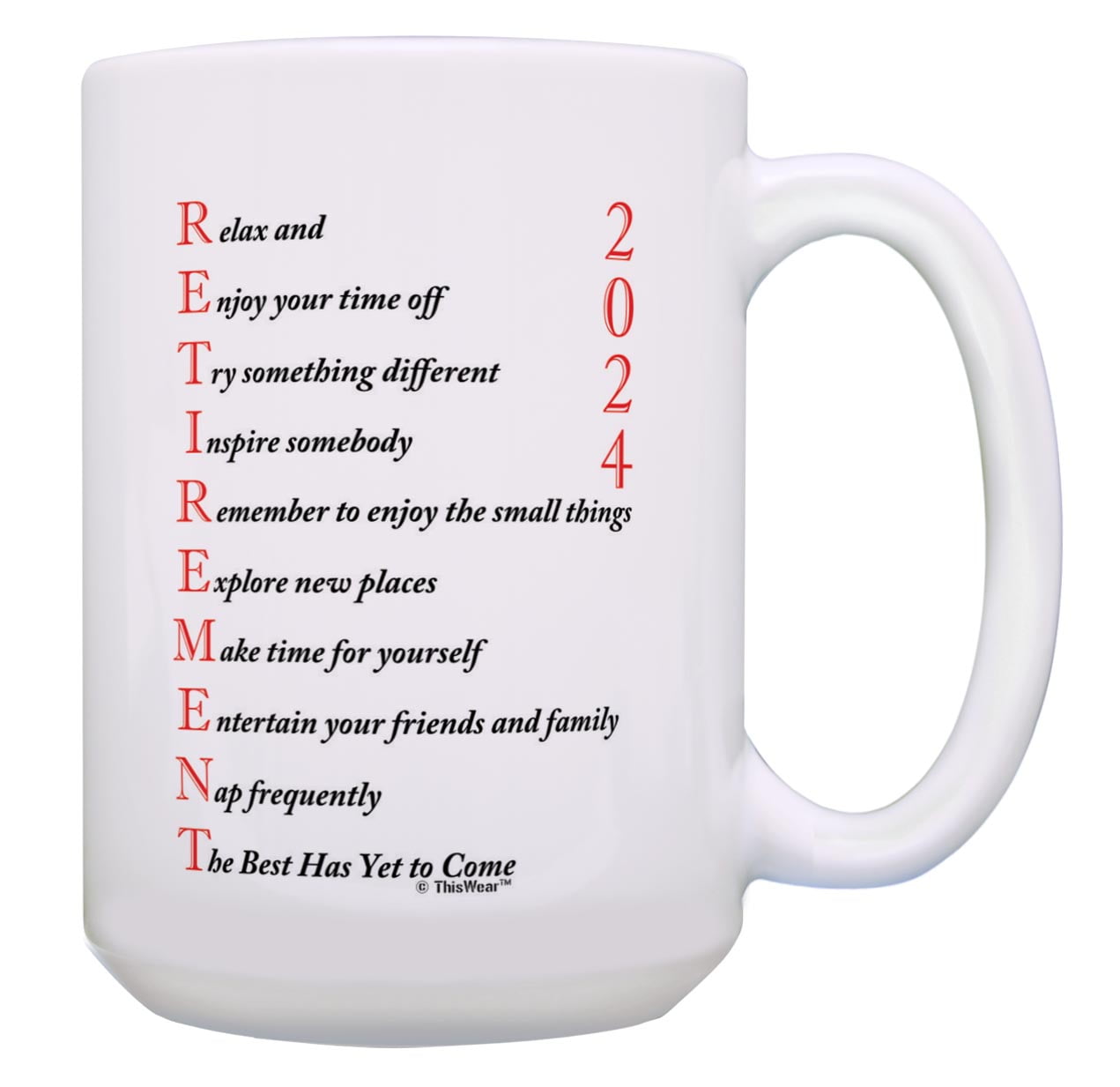  Funny Retirement Gifts for Men Women-Quitter I Mean Happy  Retirement Coffee Mugs 2024, Unique Retired Mugs Gift Ideas for Coworkers  Office & Family : Home & Kitchen