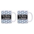 thumbnail image 1 of ThisWear Sarcastic Coffee Mugs This Meeting Mug Set Work Humor Gifts 11 ounce 2 Pack Coffee Mugs, 1 of 4