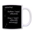 thumbnail image 1 of ThisWear Sarcastic Coworker Boss Caffeine Coffee Code Javascript Coffee Mug, 1 of 4