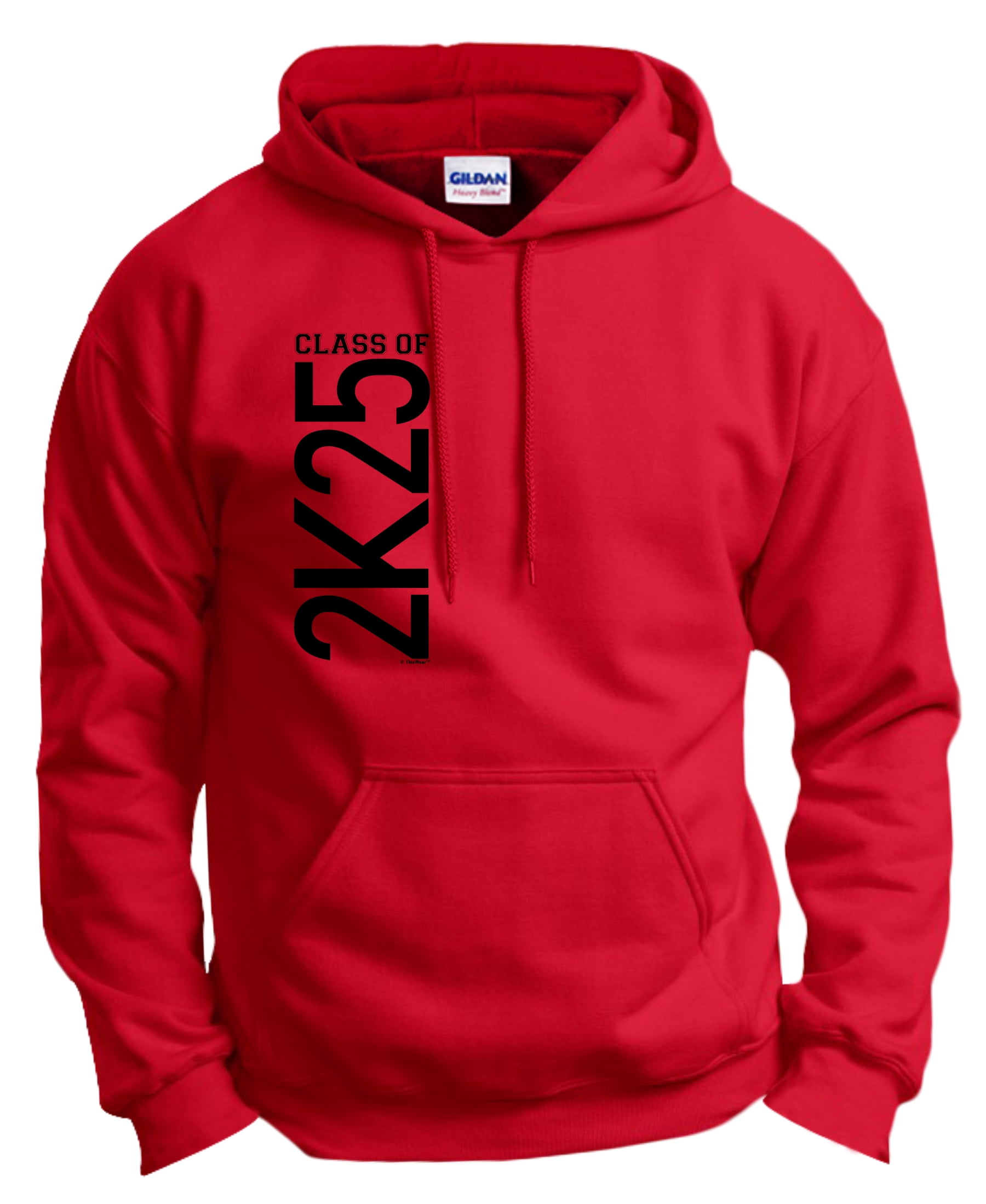 ThisWear Senior 2025 Class of 2025 2K25 Graduation Hoodie 