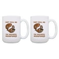 thumbnail image 1 of ThisWear Squirrel Lover Gifts They Call Me The Squirrel Whisperer 2 Pack Gift 15oz Coffee Mugs, 1 of 4