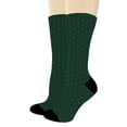 thumbnail image 1 of ThisWear St Patricks Day Accessories  Dress Socks Lucky Socks 1-Pair Novelty Crew Socks, 1 of 5