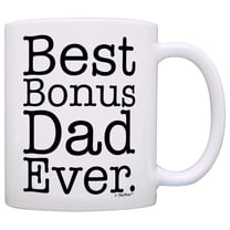 ThisWear Step Dad Best Bonus Dad Ever Stepfather Coffee Mug