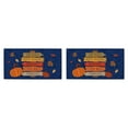 thumbnail image 1 of ThisWear Thanksgiving Party Decorations Fall Event Signs Hay Rides Apple Picking Bonfires Corn Maze Pumpkins 2 Pack Doormats Fall, 1 of 1