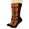 thumbnail image 1 of ThisWear Tiger Gifts Funny Tiger Socks Tiger Lover Gifts Siberian Tiger Leg Socks 1-Pair Novelty Crew Socks, 1 of 5