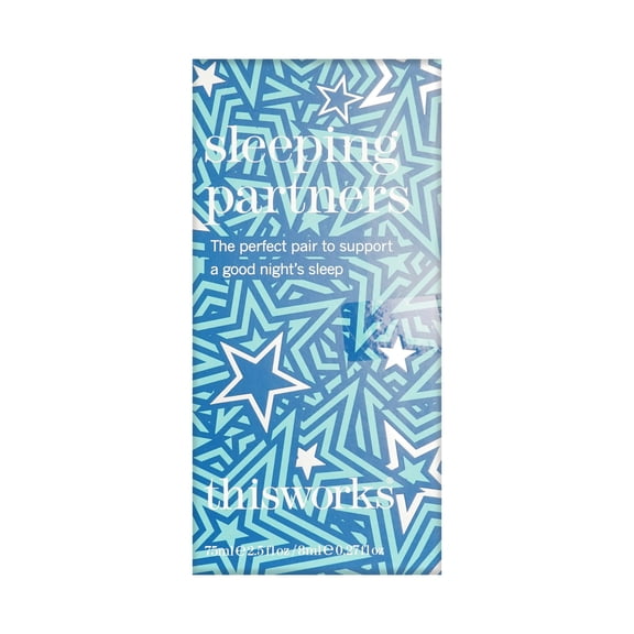 ThisWorks Sleeping Partners Deep Sleep Pillow Spray 2.5 oz & Deep Sleep Breath In 0.27 oz