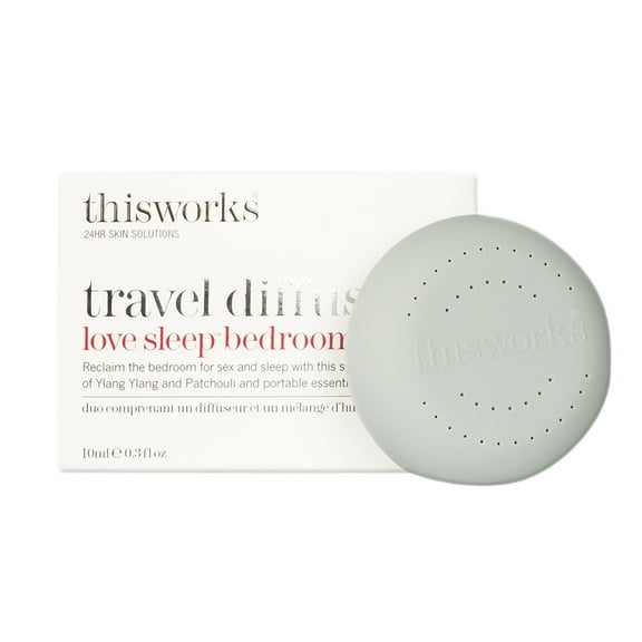 ThisWorks Travel Diffuser & Love Sleep Bedroom Blend 0.3 oz