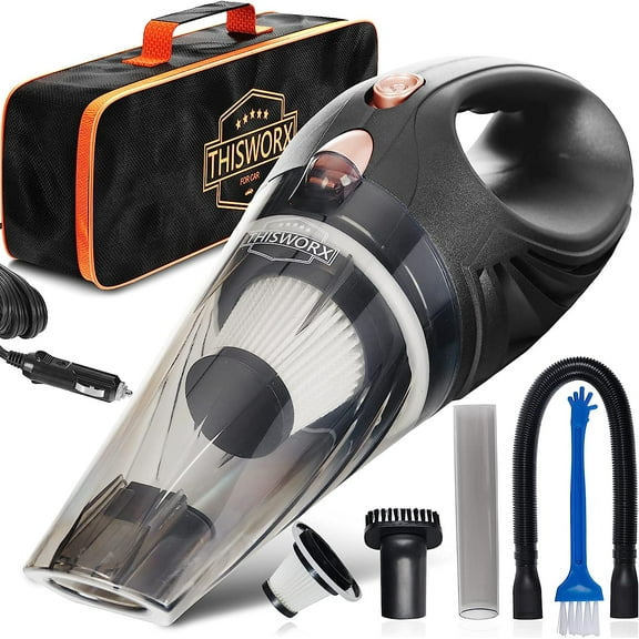 ThisWorx Handheld Car Vacuum Cleaner (Black)