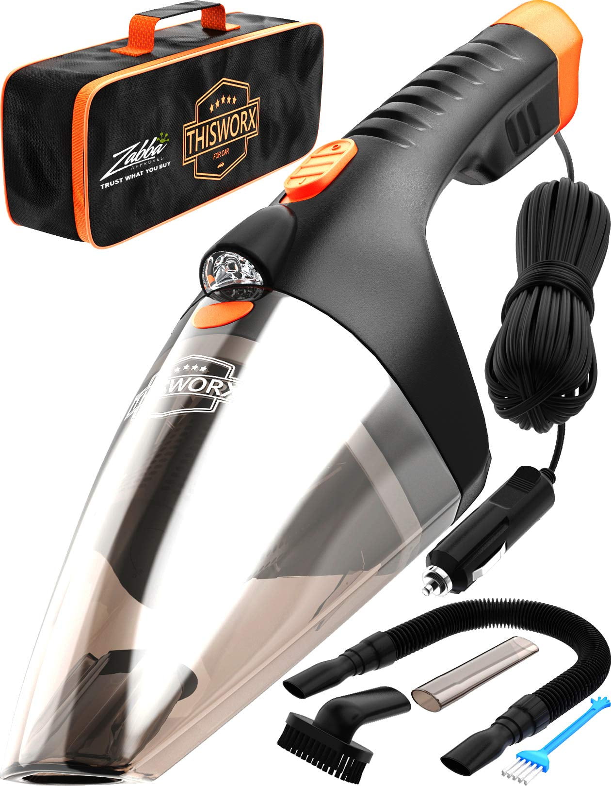 Flex Car Vacuum, 12V Corded