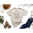 thumbnail image 1 of Thistles Botanical T-Shirt,Botanical tee, Wildflower Shirt, Garden shirt, Plant Shirt, Wildflower Tee, Women's Flower Tee, Plant Lover Gift, 1 of 8