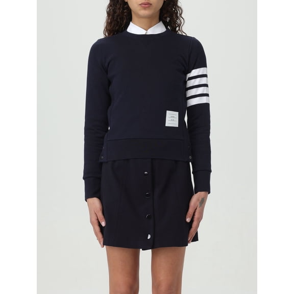Thom Browne Sweater Woman Blue Woman