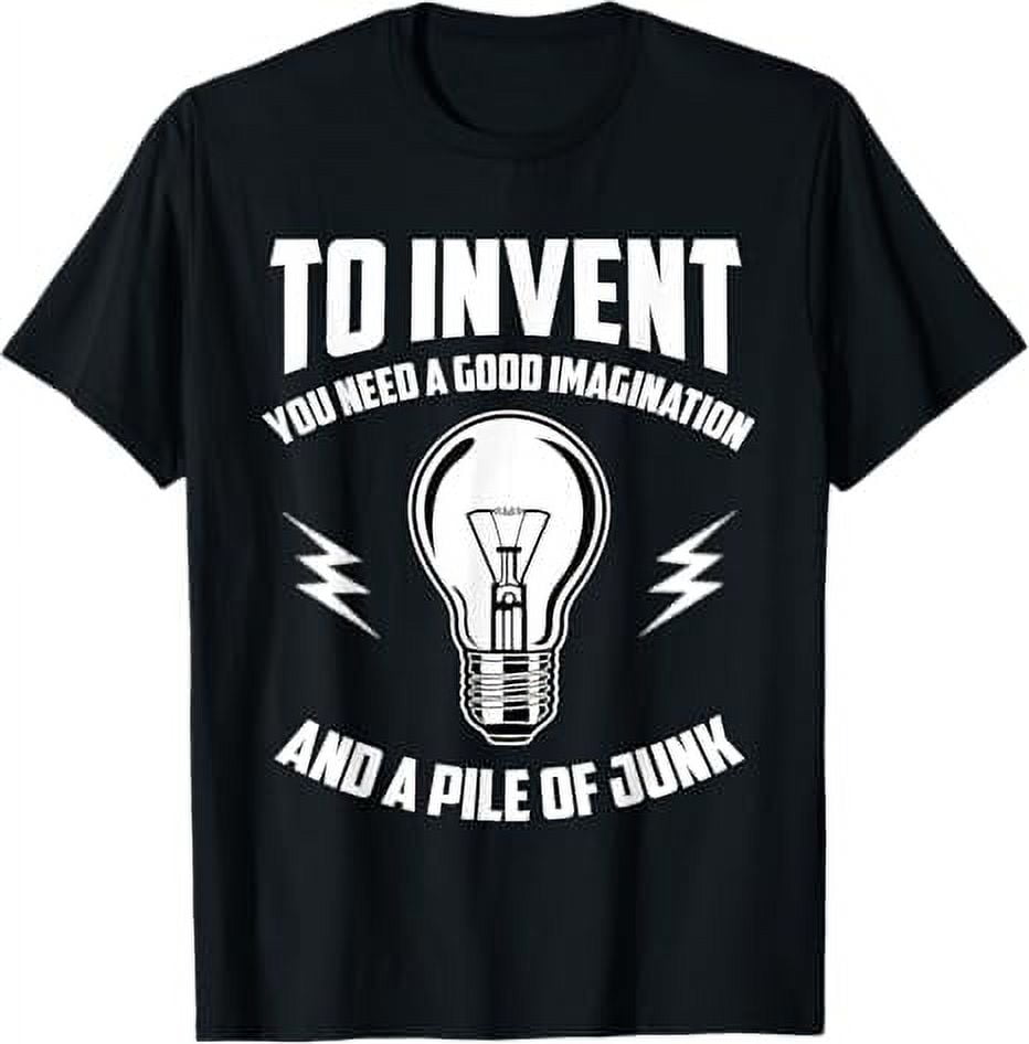 Thomas A. Edison Fanny Sayings Tshirt