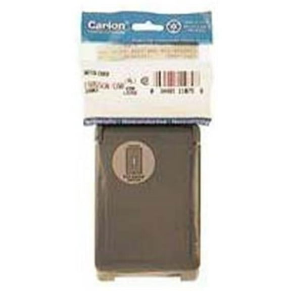 Thomas And Betts Lamson Single Gang Weatherproof Toggle Box Cover