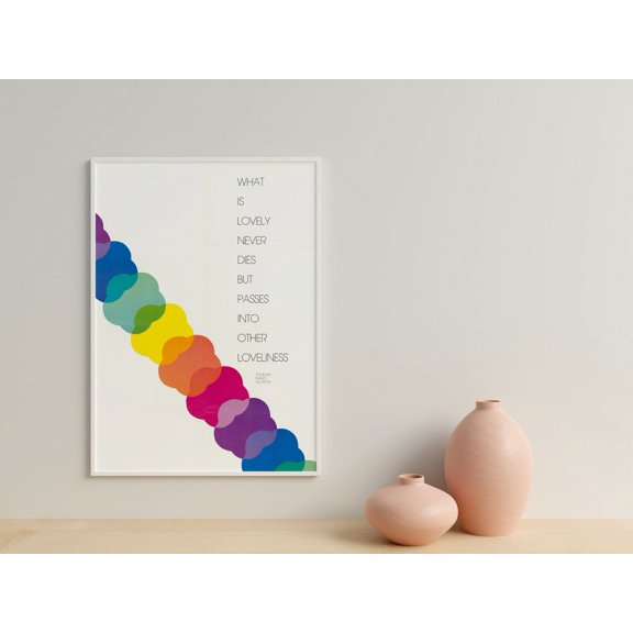 Thomas Bailey Aldrich Quote Poetry US Information Coastal Wall Art Unframed Paper Print