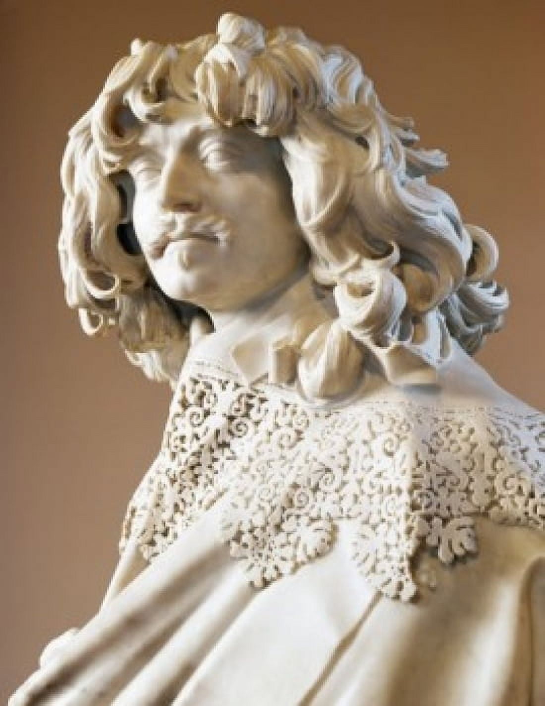 Thomas Baker by Gian Lorenzo Bernini marble sculpture circa 1638 (1598-1680) Canvas Art - Gian Lorenzo Bernini (24 x 36)