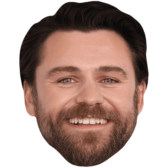 Thomas Bastow (Smile) Big Head. Larger than life mask.