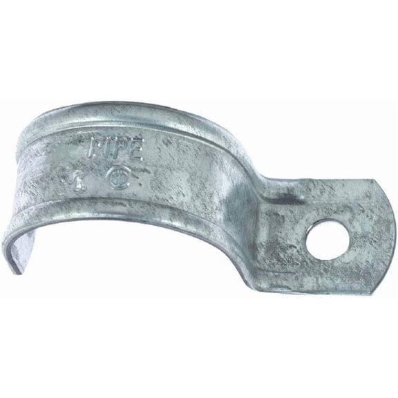 Thomas & Betts Strap - Steel, 1 Hole, Inch and a Half Hole Strap - Pack Of 1, Multicolor