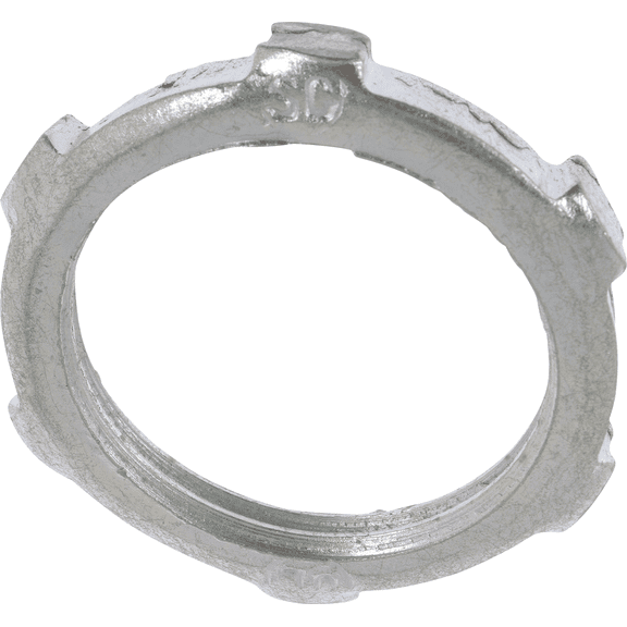 Halex Reversible Conduit Locknut - Single Pack  Indoor & Outdoor Use, NEC-Compliant