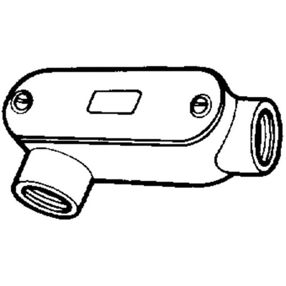 Thomas & Betts 3/4" T Conduit Body L982CG1