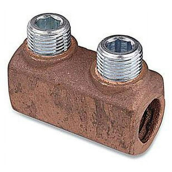 Thomas & Betts 32507, Mechanical Cable Connector, Cu 2Way Cndtr 4-1, 1 PC