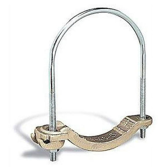 Thomas & Betts 3902 Ground Clamp With U-Bolt, 4-4/0 AWG, Water Pipe Size 1/2 in. - 1 in.