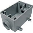 thumbnail image 1 of Thomas & Betts 5133464U 0.75 in. 1 Gang Outdoor PVC Outlet Box, 1 of 1