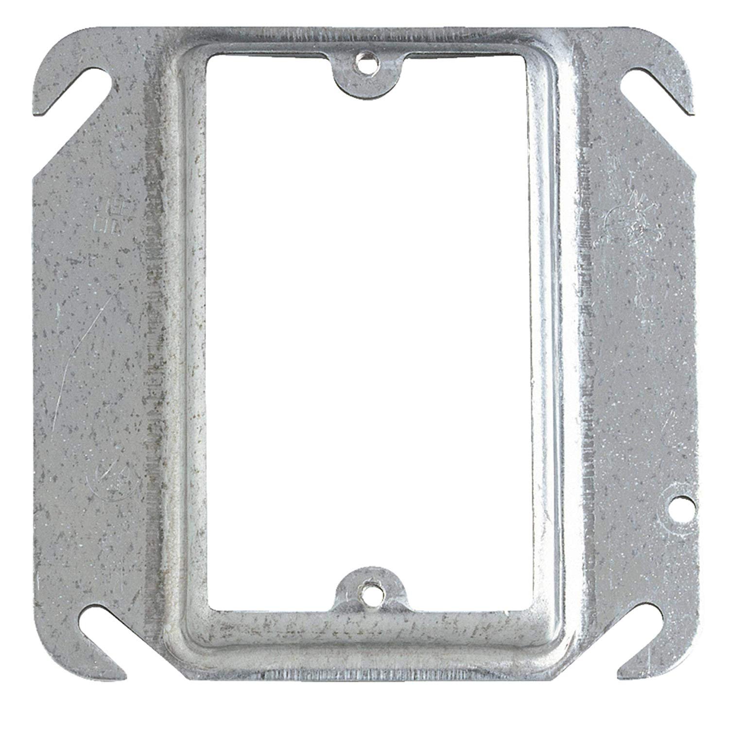 Thomas & Betts 52C13 4 x 0.5 in. Raised 1 Gang Square Device Cover ...