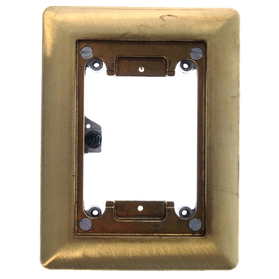 Thomas & Betts 641-P-CACB Brass Single Gang Carpet Flange Activation Kit Steel City